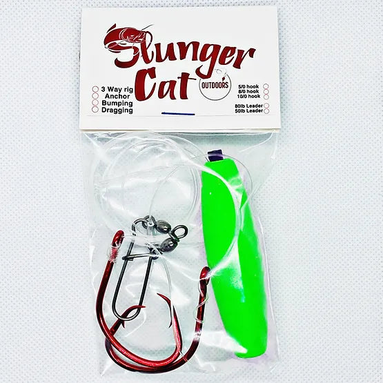 Slunger Cat Double Hook Dragging Rig