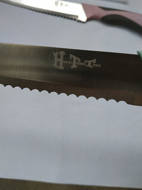 Hooker's Terminal Tackle Serrated Knife