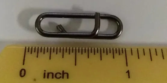 Hooker's Terminal Tackle, "Paperclip" Quick Clips, 50 Pack