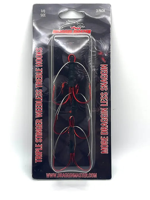 Draggin Master Stinger Weedless Treble Hook