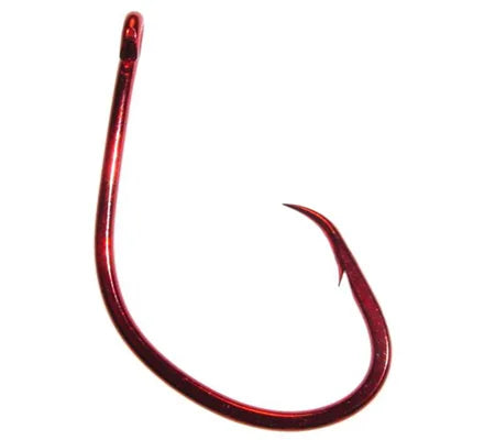 Daiichi, D85, Offset Circle Hooks Blood Red