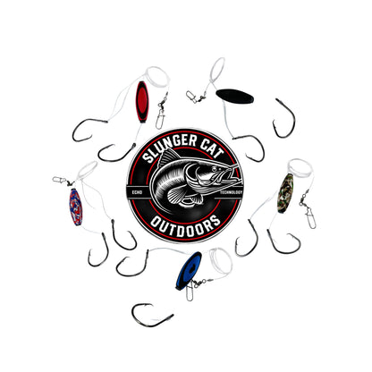 Slunger Cat Bullseye Double Hook Dragging Rig