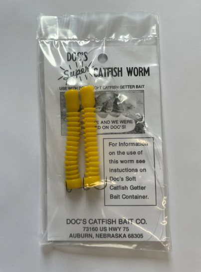 Doc's Super Catfish Worms (2 Pack),