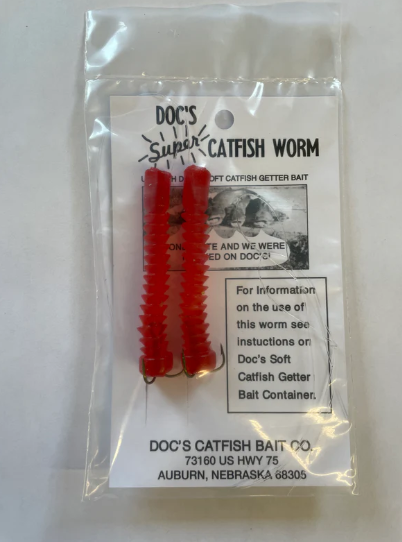Doc's Super Catfish Worms (2 Pack),