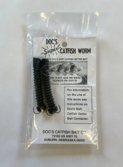 Doc's Super Catfish Worms (2 Pack),