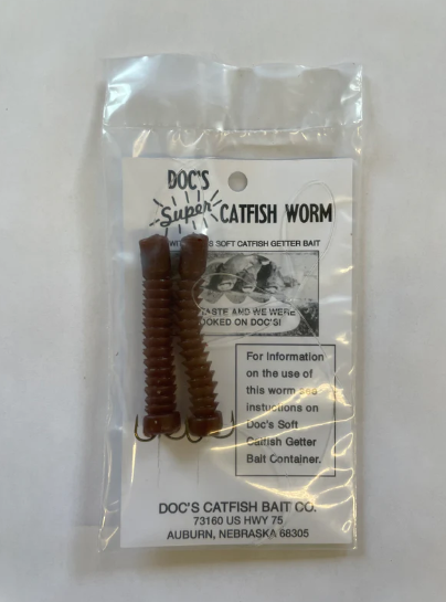 Doc's Super Catfish Worms (2 Pack),