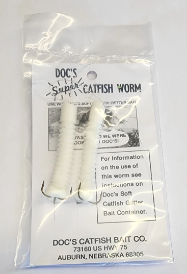 Doc's Super Catfish Worms (2 Pack),