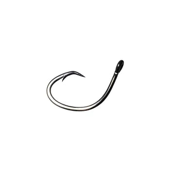 Sandbar Tackle, Long Shank Circle, 3x Wire, Offset, Black Nickel